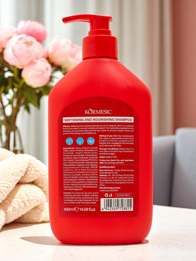 Smoothing hair shampoo