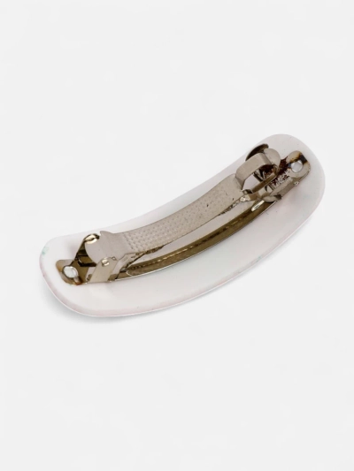 Яркая детская заколка для волос с сердечками