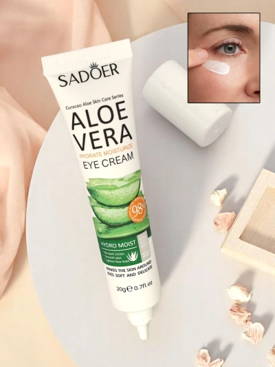 Sadoer Eye Cream with Aloe Vera Deeply Moisturizing
