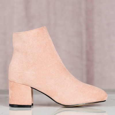 Pink boots on a higher Milagros post - Footwear 1