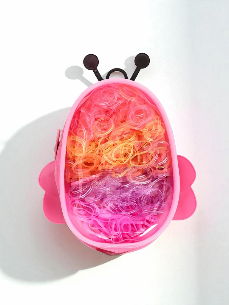 Royalfashion Разноцветные силиконовые резиночки Пчелка