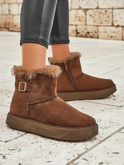 Royalfashion Īsi sieviešu a'la sniega zābaki Winter Crest