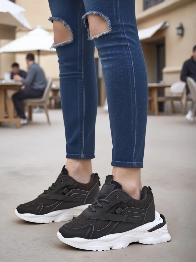 Royalfashion Women's sports sneakers on a platform Gerovis