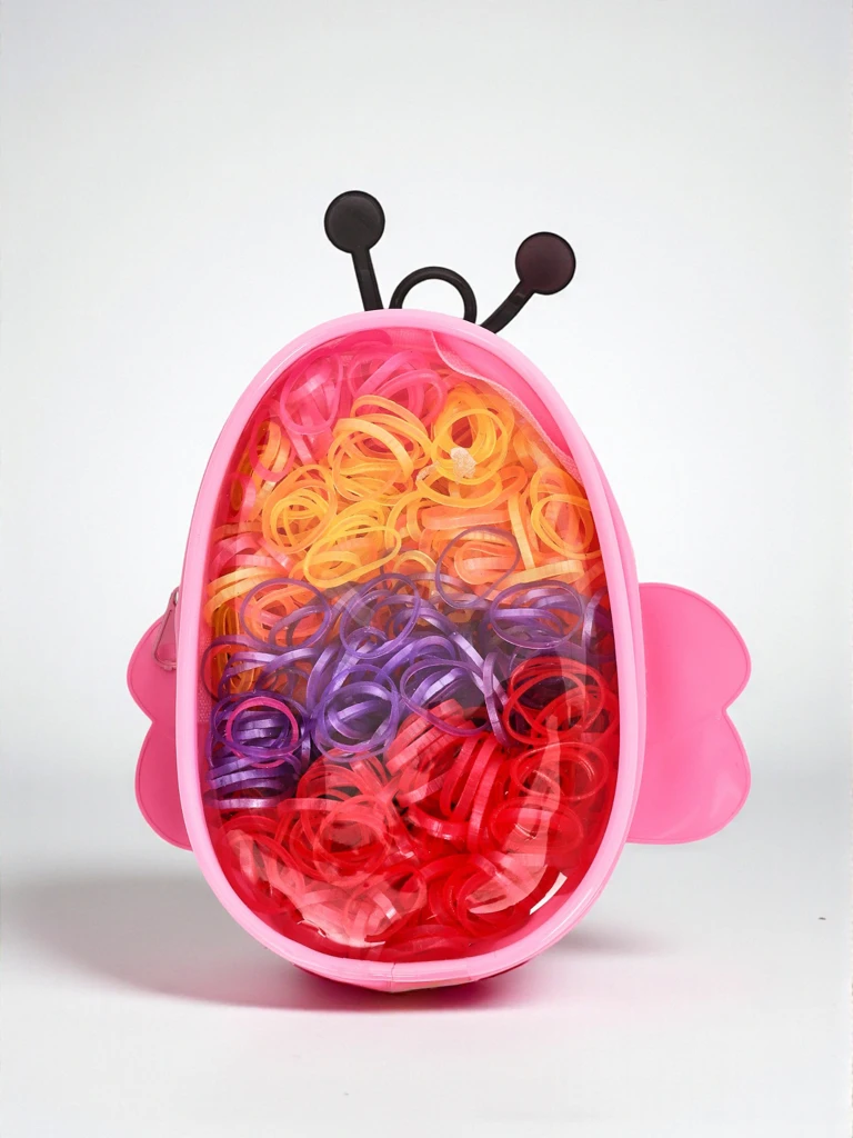 Royalfashion Разноцветные силиконовые резиночки Пчелка