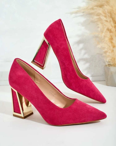 Royalfashion Women's pumps with decorative heel Badilla