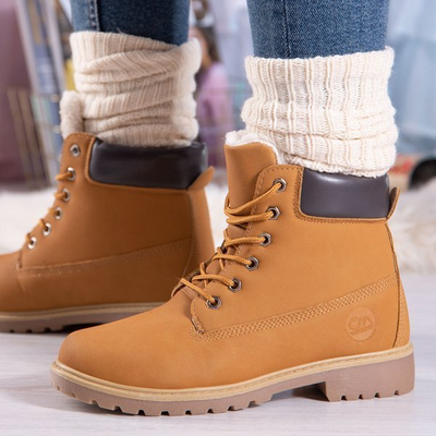 Brown hiking boots with Polar Bear insulation - Footwear