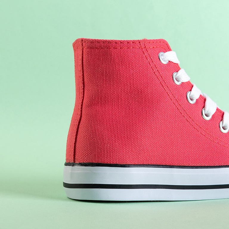 Coral children's high sneakers Wikitoria - Footwear