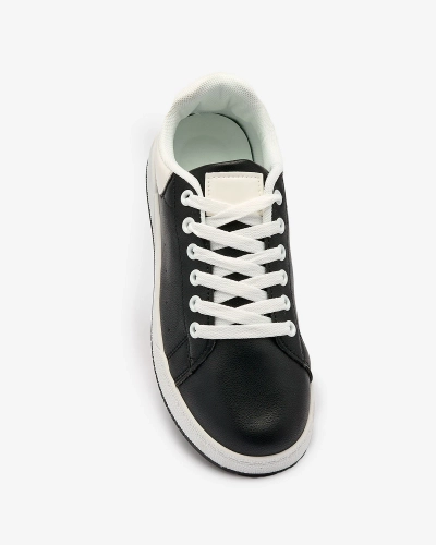 Royalfashion Black and white women's sports shoes Classic Vibes