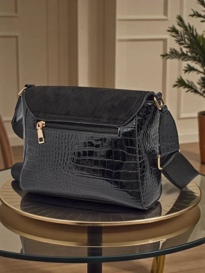 Small Women's Embossed Faux Leather Handbag Narelle