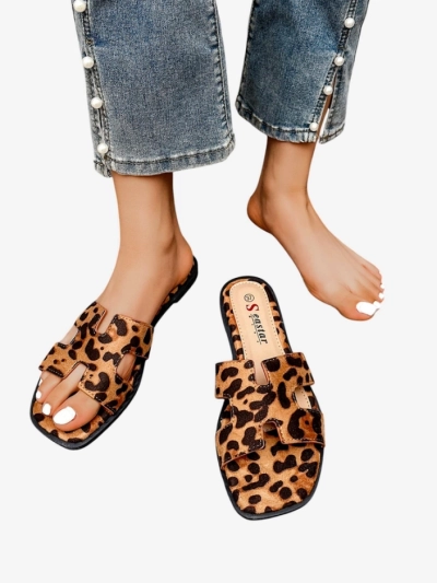 Royalfashion Women's flat-soled flip-flops Eval