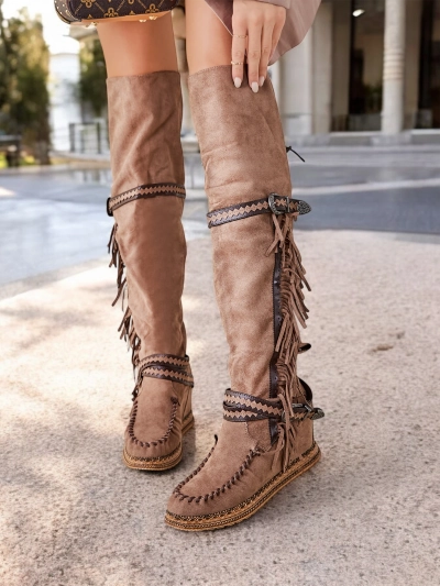 Royalfashion Women's over-the-knee boots Eliferse