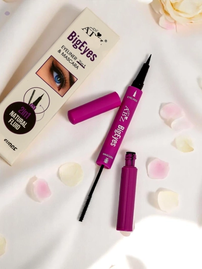 Eyeliner & Mascara 2in1 24H durability and waterproof