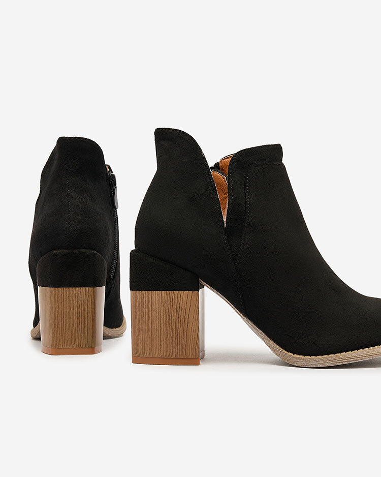 Royalfashion Melni sieviešu zābaki Ricteas stiletto