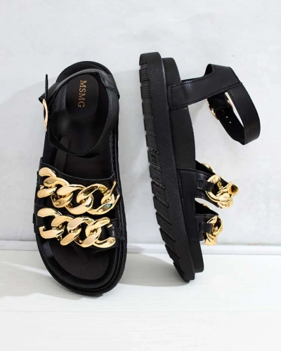 Royalfashion Women's eco-leather Leo sandals