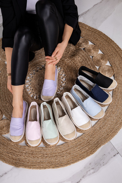 Light pink women's espadrilles Joll- Footwear