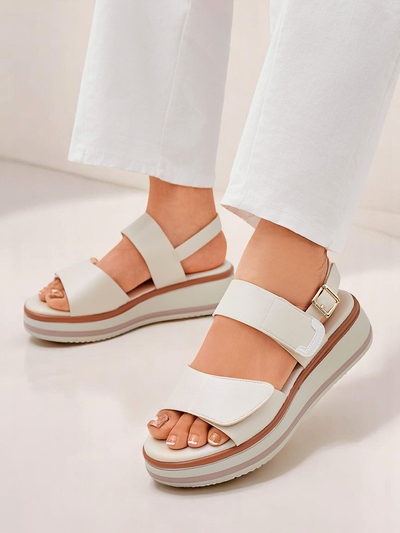 Royal Fashion Women's Thick-Soled Tulip Sandals