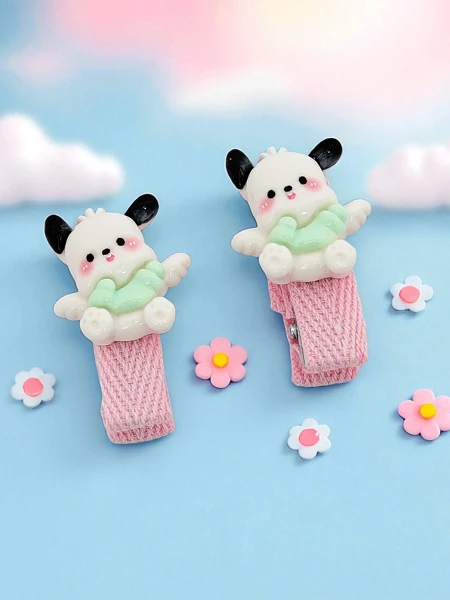Cute children's hair clips with an animal