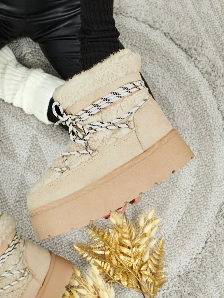 Buty a'la śniegowce damskie Danira