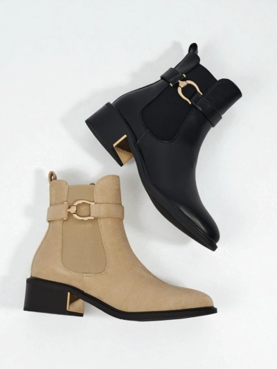 Calivra Women's Eco Suede Ankle Boots