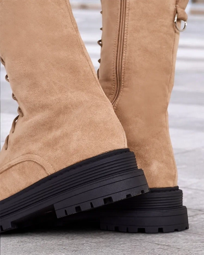 Royalfashion Sieviešu mežģīņu zābaki Werces