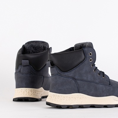 Navy blue men's trekking Reden - Shoes