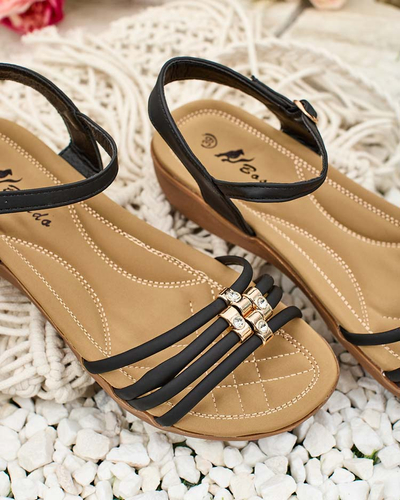 Royalfashion Dekorētas sieviešu sandales Sun Crusher