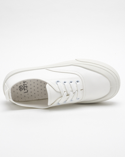 Lorino women's white sneakers - footwear