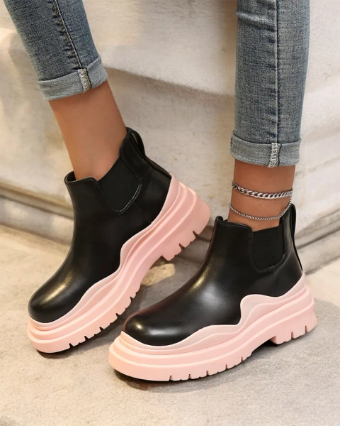 Royalfashion Women's slip-on boots Derri