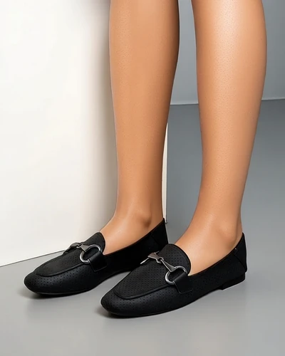 Royalfashion Ladies' perforated moccasins Laamba