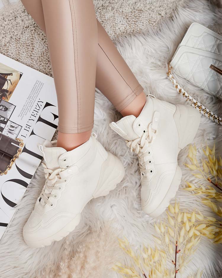 Royalfashion Женские спортивные высокие кроссовки Bullaro