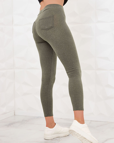 Royalfashion Синие женские брюки-теггинсы
