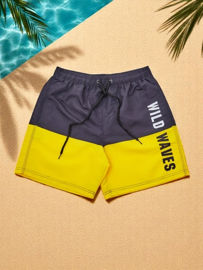 LAV: Royalfashion Sportowe męskie krótkie spodenki z ochronną siateczką
