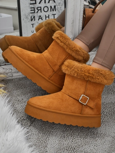 Royalfashion Women's Short Snow Boots Myrelle