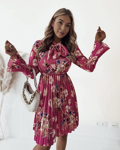 Женское цветочное мини-платье Royalfashion