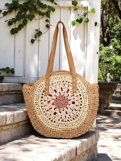 Royal Fashion Flora Grande Straw Women's Bag