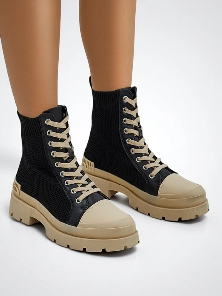 Royalfashion High women's sneakers on a chunky sole Heyloy