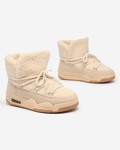 Royalfashion Women's snow boots in lilac Ludmivac