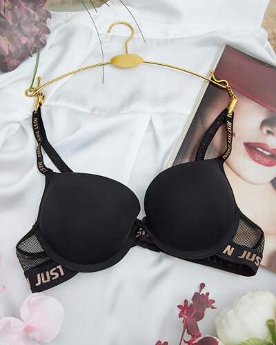 Royalfashion Women's bra decorated with inscriptions