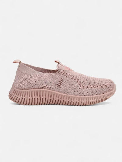 Royalfashion Women's Fabric Sport Slip-on Shoes Serra