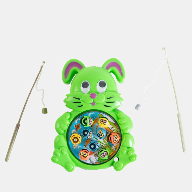 Green children's toy for fishing - Toys