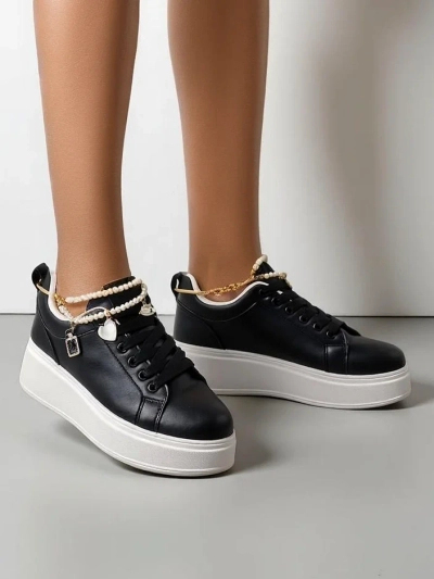 Royalfashion Women's platform sports sneakers Helsas