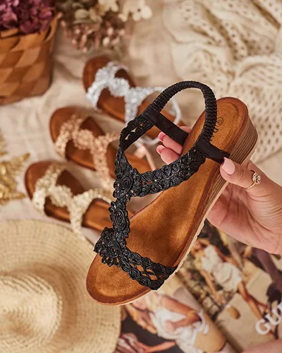 Royalfashion Sieviešu sandales ar smalku augšējo daļu Millis