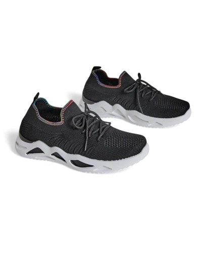 Royalfashion Women's slip-on fabric sports shoes Terrifa