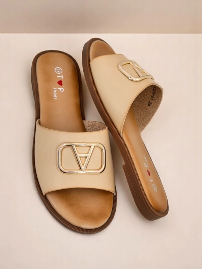 Royalfashion sieviešu čības Ohanna ar plakanu zolīti