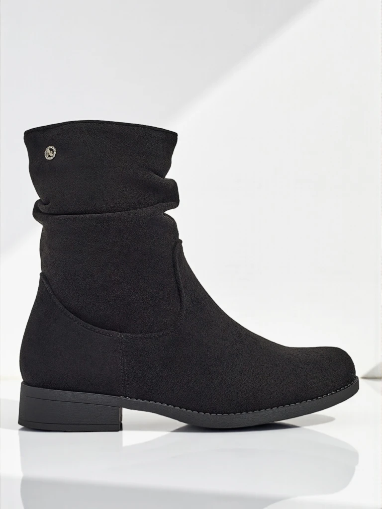 Norvia Women's High Eco Suede Ankle Boots