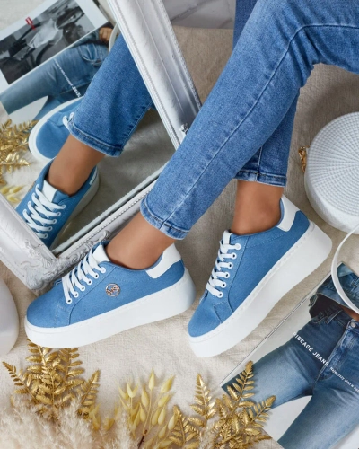 Royalfashion Sieviešu sporta kedas uz platformas Calomie