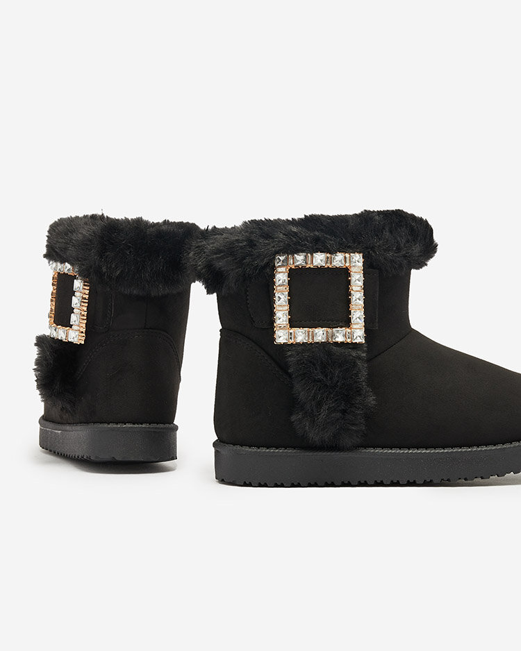 Royalfashion Женские сапоги a'la snow boots с орнаментом Galaes