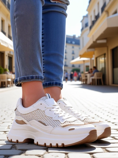 Royalfashion Women's Sport Sneakers Totter