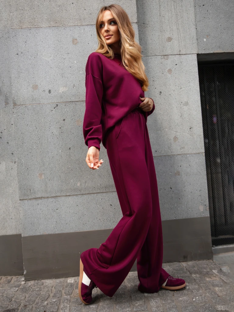 Royalfashion Wiskozowy Damski komplet dresowy FlowFit