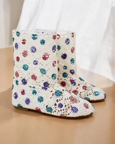 Royalfashion Children's openwork Misuti boots
